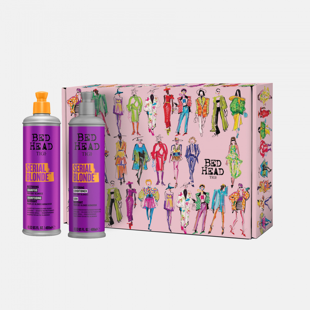 ПОДАРОЧНЫЙ НАБОР ДЛЯ БЛОНДИНОК TIGI BED HEAD SERIAL BLONDE