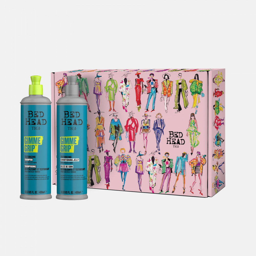 ПОДАРОЧНЫЙ НАБОР ДЛЯ ОБЪЕМА И ТЕКСТУРЫ TIGI BED HEAD GIMME GRIP