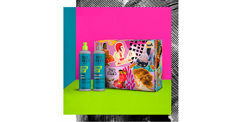 купить ПОДАРОЧНЫЙ НАБОР ДЛЯ ОБЪЕМА И ТЕКСТУРЫ TIGI BED HEAD GIMME GRIP ...